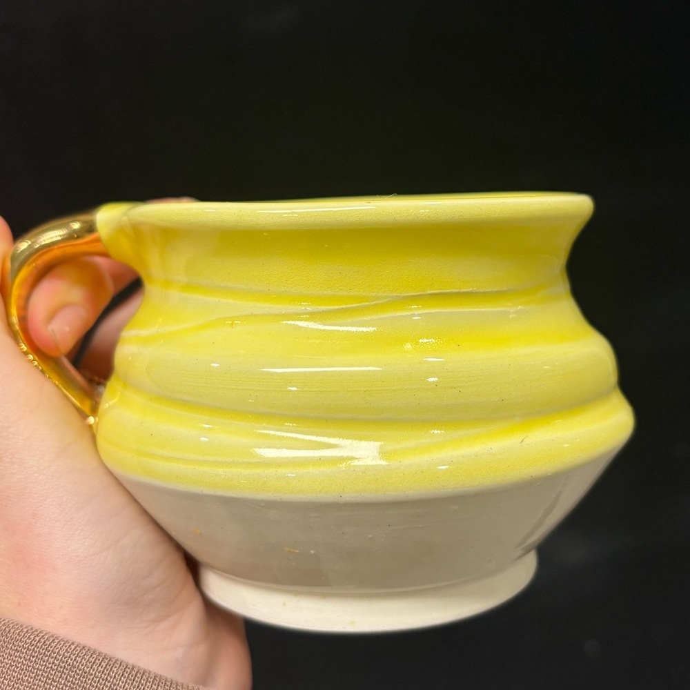 Yellow handmade Mugs
